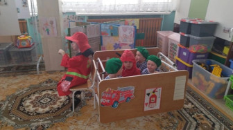 Познавательная игра по пожарной безопасности: учимся быть осторожными  играючи.