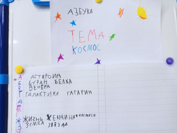 Космос -это всегда интересно, волнующе, загадочно!.